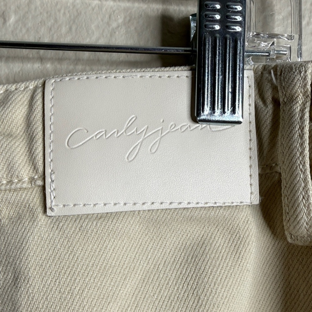 Carly Jean Jaymee Wide Leg Jeans In Stone Size 13 Euc — image 4 of 8